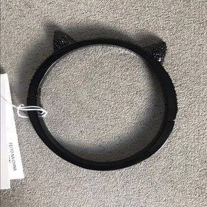 Kate spade cat ear bangle bracelet